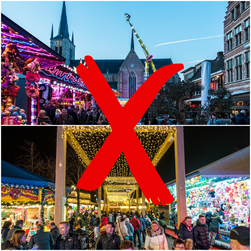 Palmenmarkt en kerstmarkt dan toch afgelast Geel FM