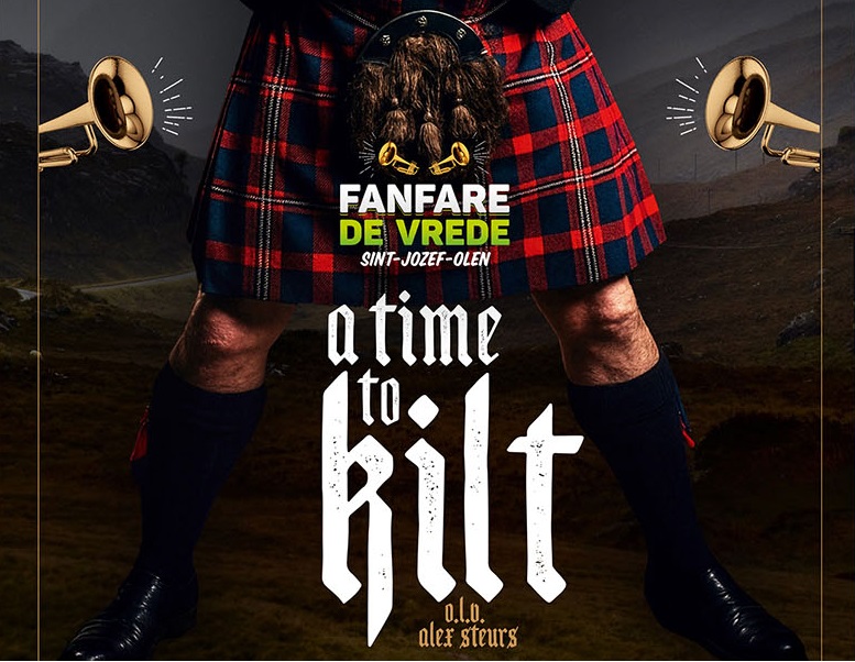 Fanrae Fanfare De Vrede brengt nieuwe show ‘A time to Kilt’ - Geel FM